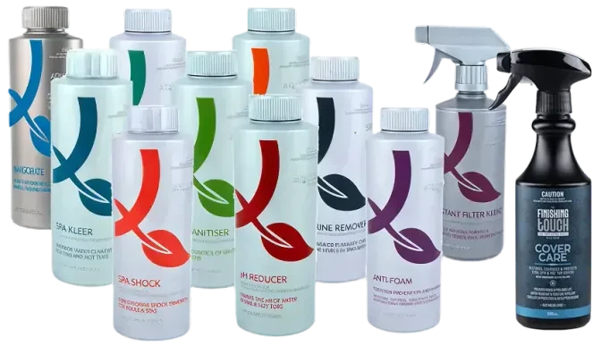 AQUASPA CHLORINE FREE START-UP KIT + FREE COVER CARE